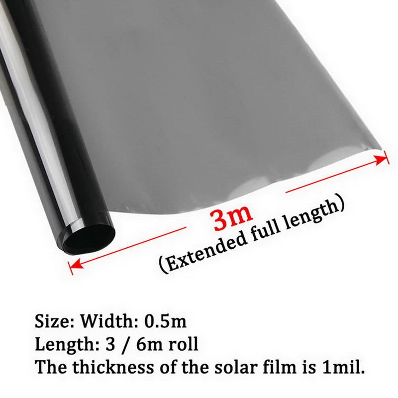 Reflective Silver Window Film for Privacy and Heat Reduction