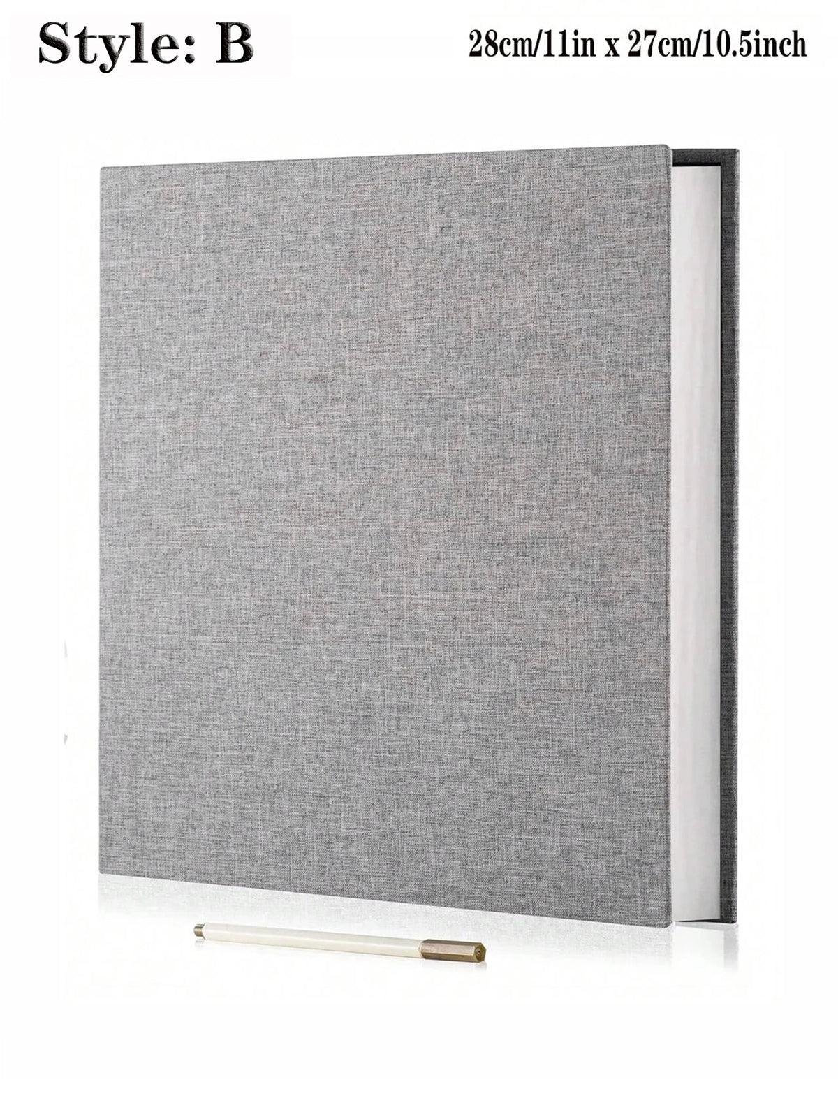 Linen Self-Adhesive Photo Album for Scrapbooking and DIY