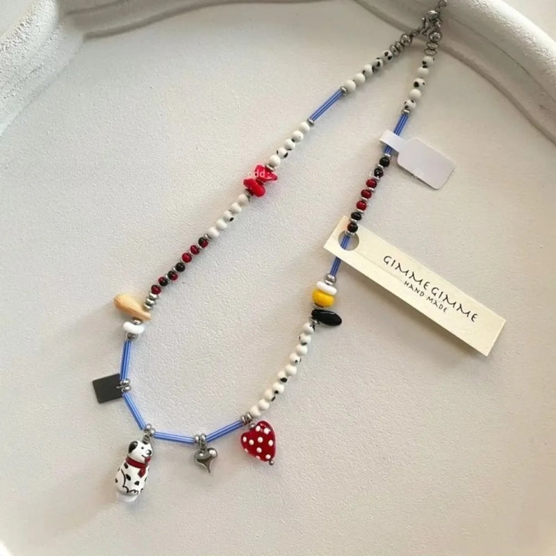 Cute Cartoon Fish Pendant Necklace