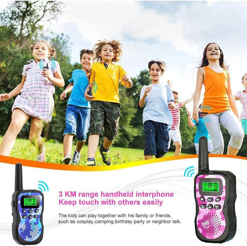 Walkie Talkies para Niños (Pack de 3)