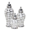 Nordic Ceramic Electroplated Tabletop Vase