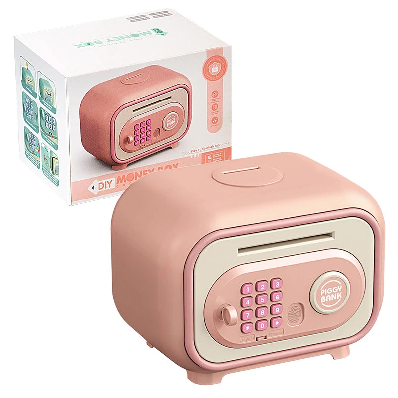 Tirelire Connectée avec Empreinte Digitale pour Enfants