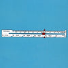 Adjustable Metal Sewing Gauge with Sliding Marker