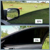 Black Privacy Car Window Tint Film – Heat & UV Blocking