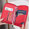 RFID-Blocking Travel Passport Holder with Card Slots