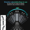 4-in-1 Car Charger with Retractable Cable and Light