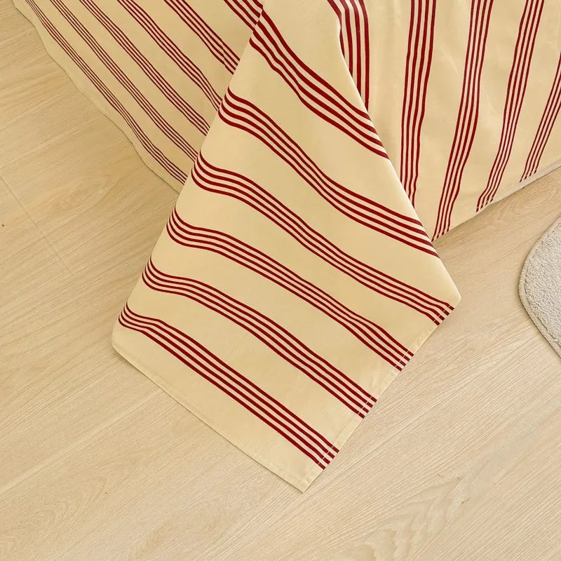 Organic Cotton Percale Bed Sheet Set with Pillowcases