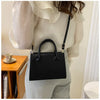 Minimalist Square PU Leather Crossbody Bag