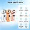 Portable Clip-On USB Fan with Rotatable Head