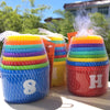 Rainbow Stacking Cups Set for Toddlers