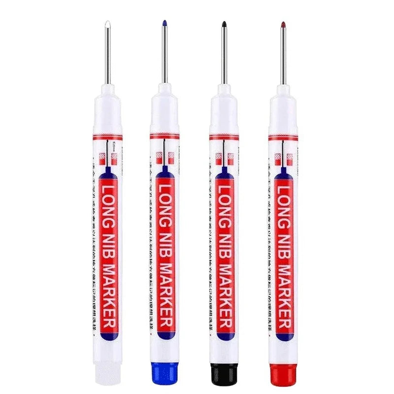 20mm Deep Hole Long Nib Markers - 4 Pack