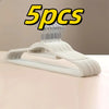 Stainless Steel Non-Slip Hangers for Wet & Dry Clothes (Set of 5)