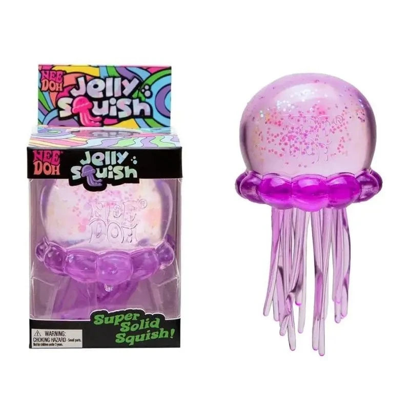 Glow-in-the-Dark Jellyfish Squishy Stress Toy