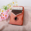 Mahogany Kalimba Thumb Piano with Tuning Kit
