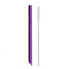 Reusable 304 stainless steel drinking straw with a cleaning brush