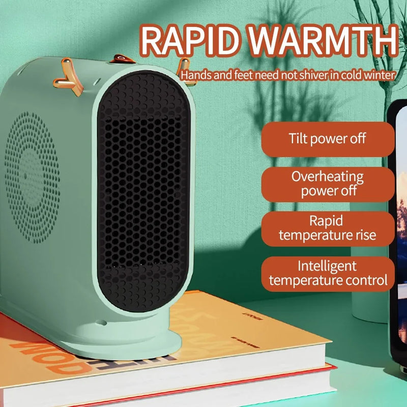 Radiateur de bureau compact avec thermostat intelligent