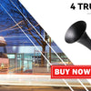 4 Trumpet Air Horn Kit with Solenoid Valve for Trucks and Vehicles