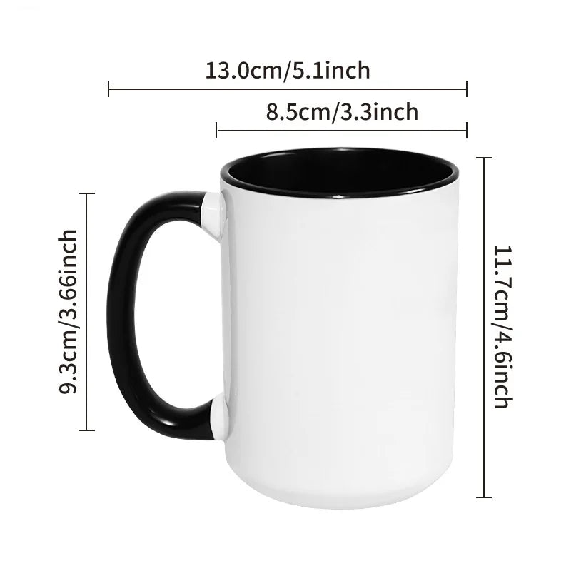 Personalized 15oz Ceramic Coffee Mug