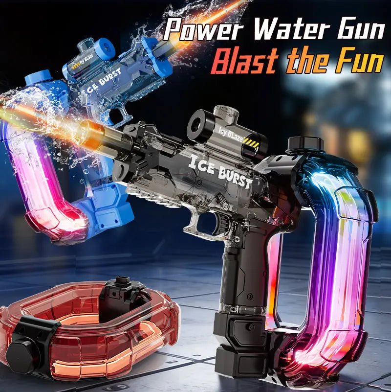 Electric Water Blaster with Auto-Fire Mode