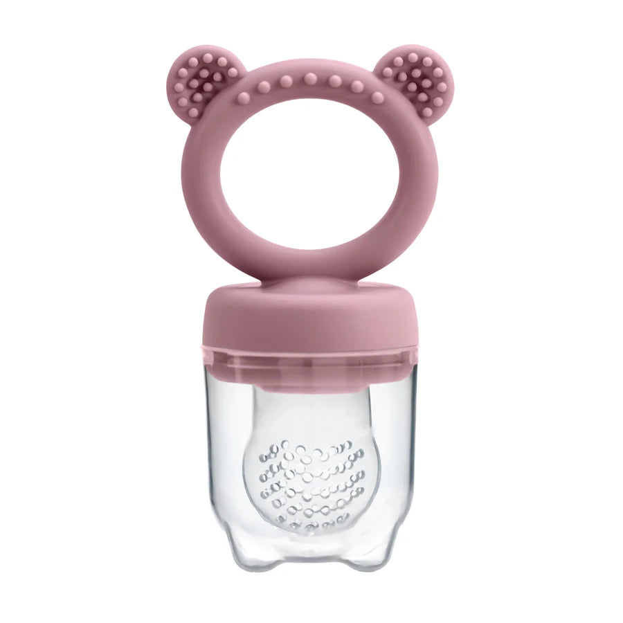 Silicone Baby Fruit Feeder with Protective Cover