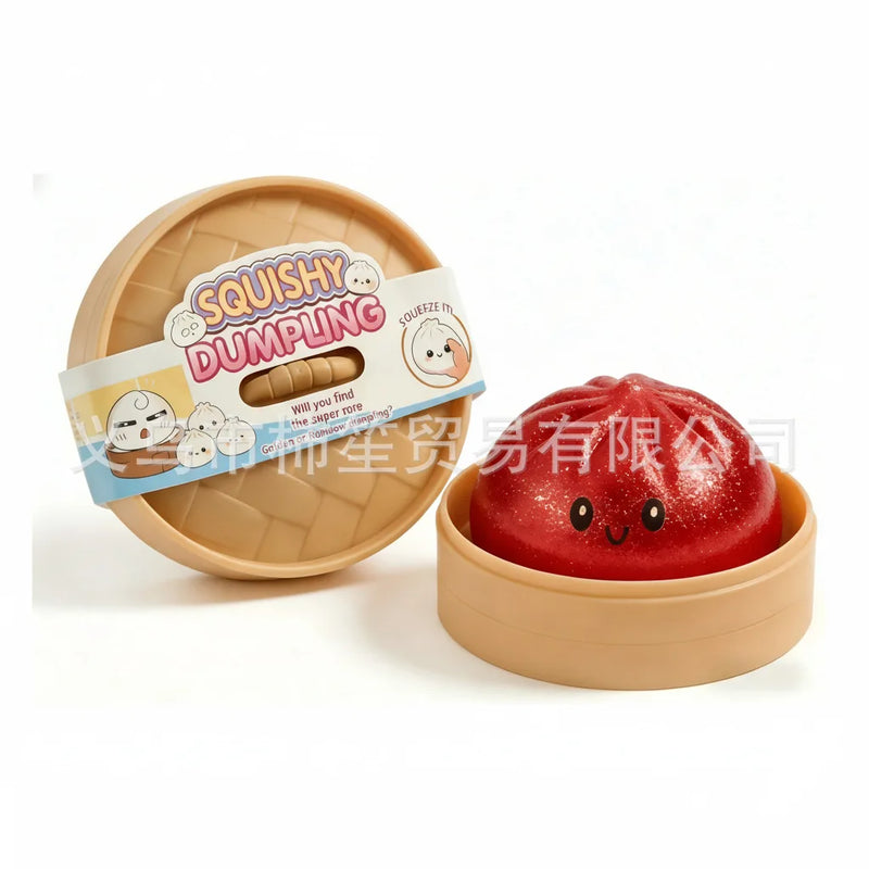 Glitter Dumpling Squishy Stress Relief Toy