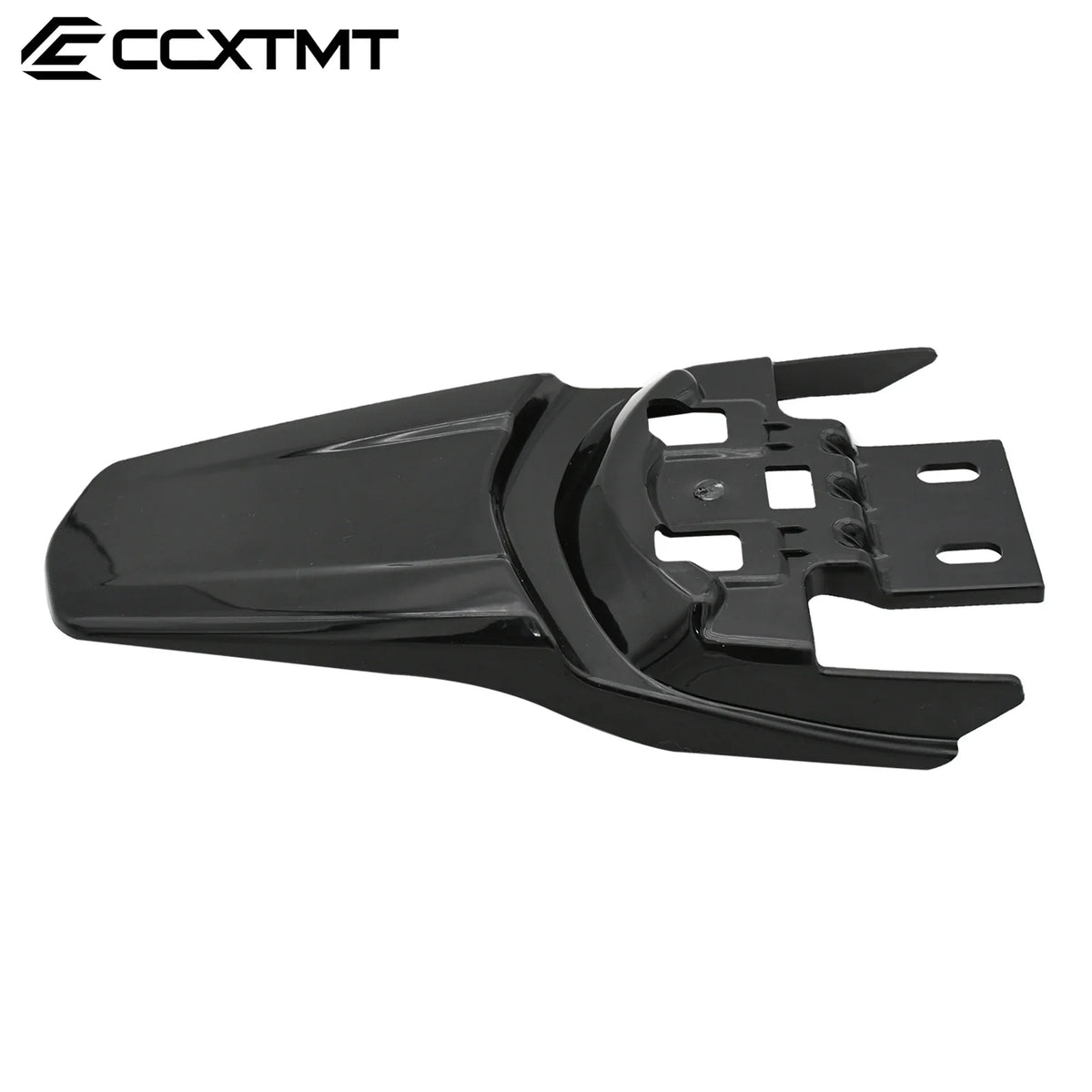 Black rear fender mudguard for Sur-Ron Light Bee X and S electric vehicle.