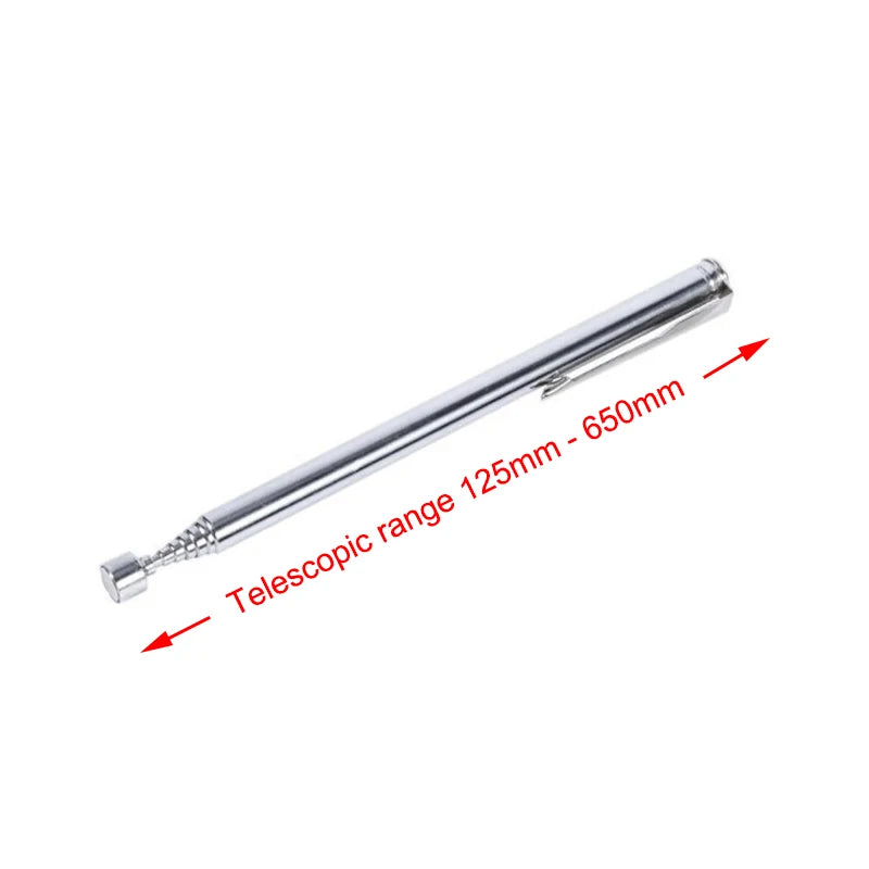 Telescopic Magnetic Pickup Pen with Pocket Clip