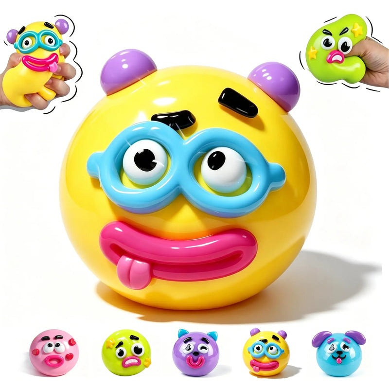 Smushers Juguete Squishy de Cara de Perro que Cambia