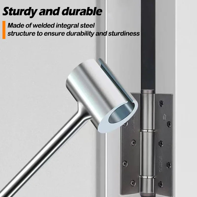 Dual-Head Door Hinge Alignment and Repair Wrench