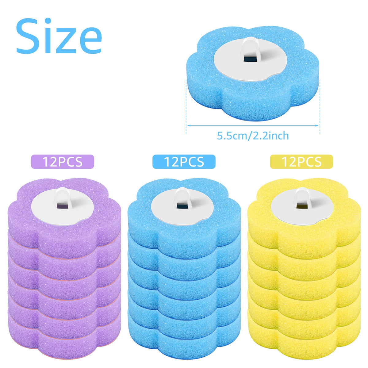 Disposable Toilet Cleaning Kit with Refill Heads
