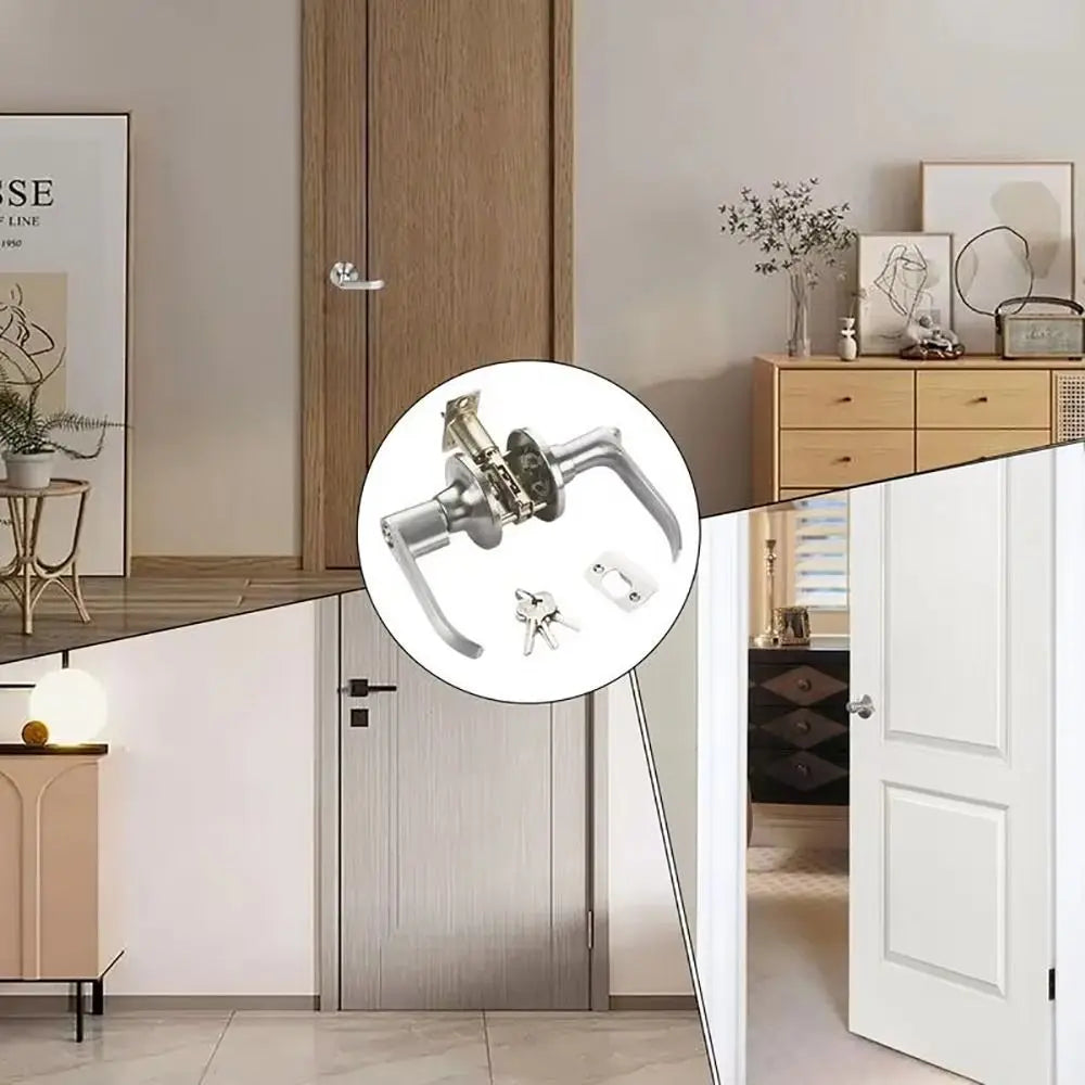 Aluminum Alloy Entry Door Knob Lock with Keys