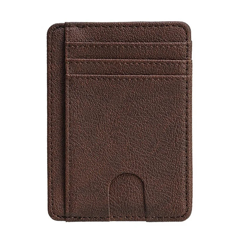 RFID Blocking Slim Leather Wallet for Men