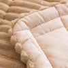 Cozy Quilted Flannel Sofa Pad with Anti-Slip Backing
