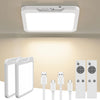 Rechargeable LED Ceiling Light with Remote & Motion Sensor