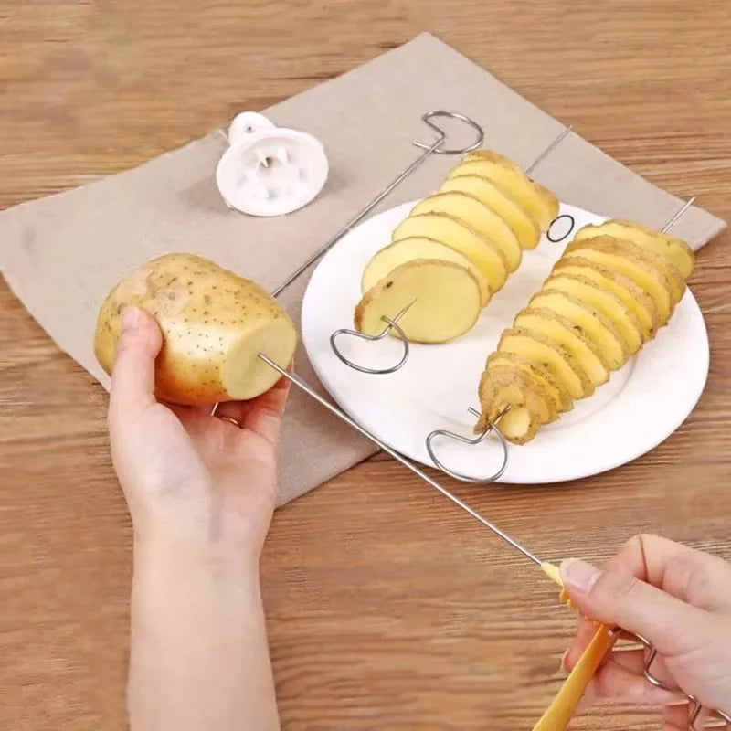 Spiral Potato Cutter & Vegetable Slicer