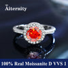 Adjustable Moissanite Ring with Tension Setting