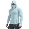 Sudadera con capucha para hombre con protección solar UPF 50+