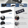 Silicone Sink Faucet Splash Guard & Drip Catcher Mat