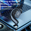 Open-Ear Bluetooth Headset with Rotating Ear Hook