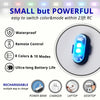 Rechargeable RGB LED Footwell Light with Remote
