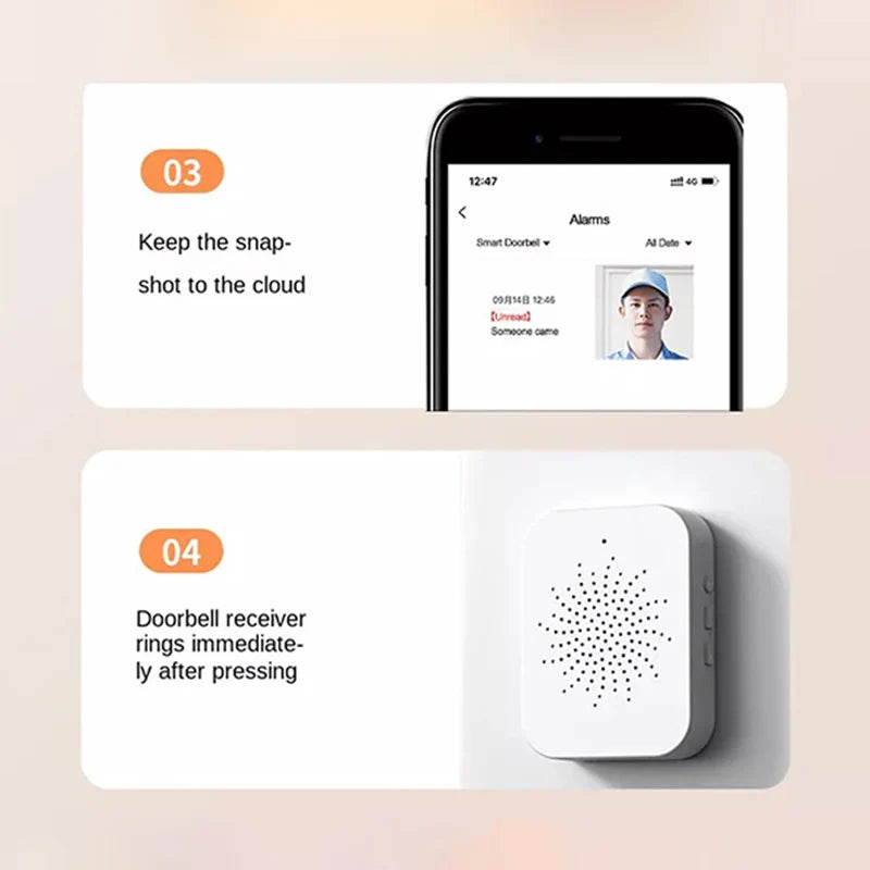 Wireless HD Video Doorbell Camera