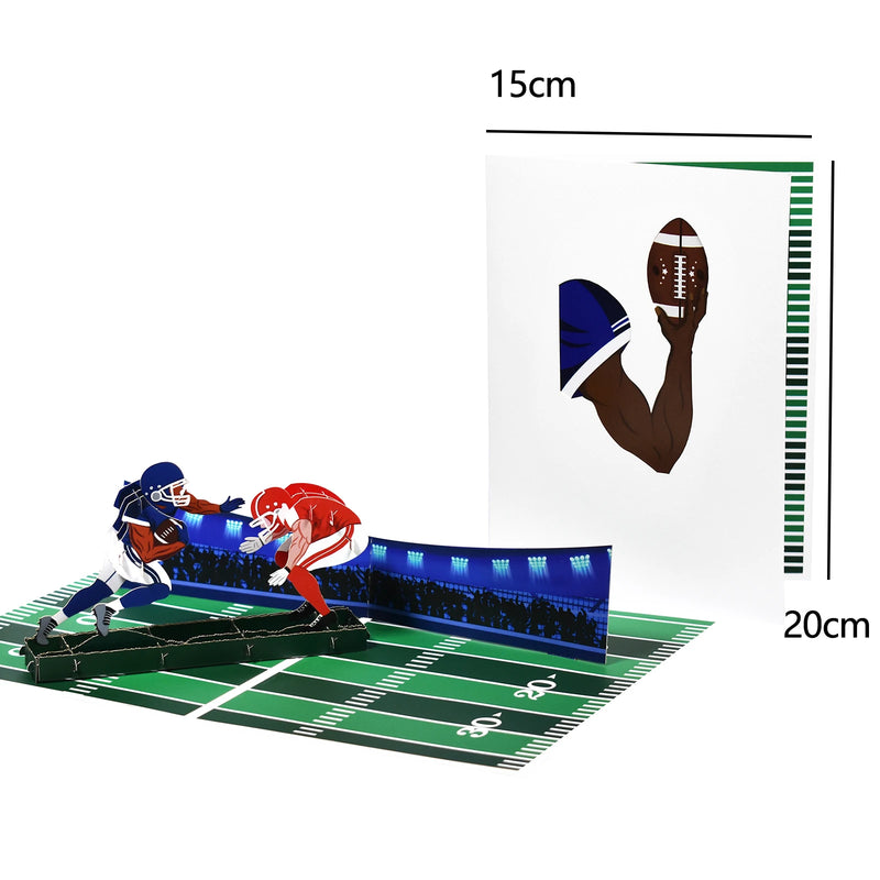3D Pop-Up Sports Greeting Card