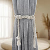 100% Blackout Curtain Panels with Tie-Backs (Set of 2)