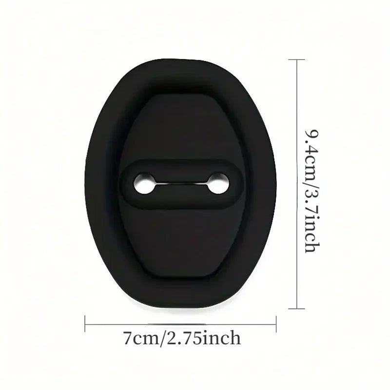 Thick Silicone Car Door Lock Protector Covers