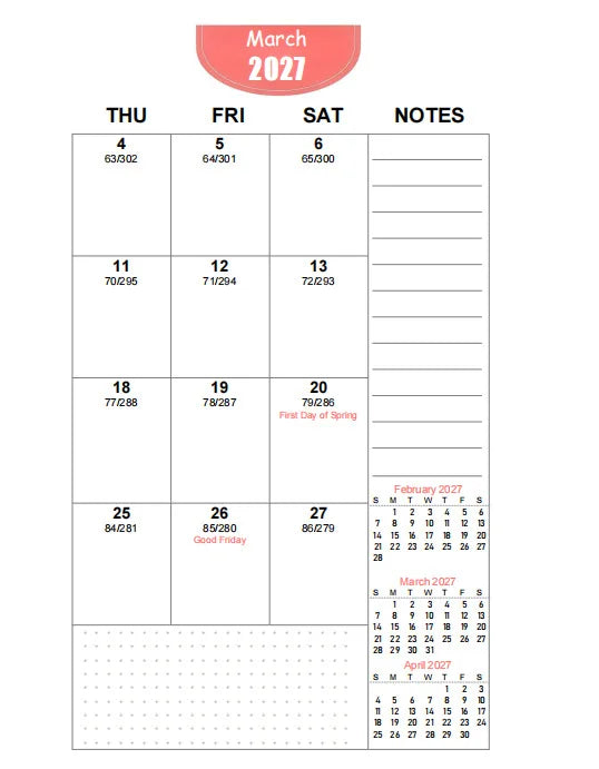 5-Year Monthly Planner with Reading-Themed Cover, Lay-Flat Spiral Binding