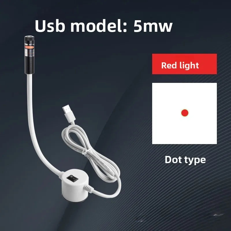 USB Laser Positioning Light with Magnetic Base