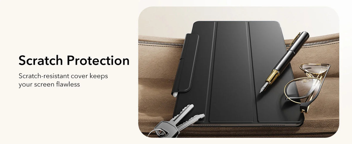 Magnetic Folio Case for iPad Air 11 Inch with Auto Wake/Sleep