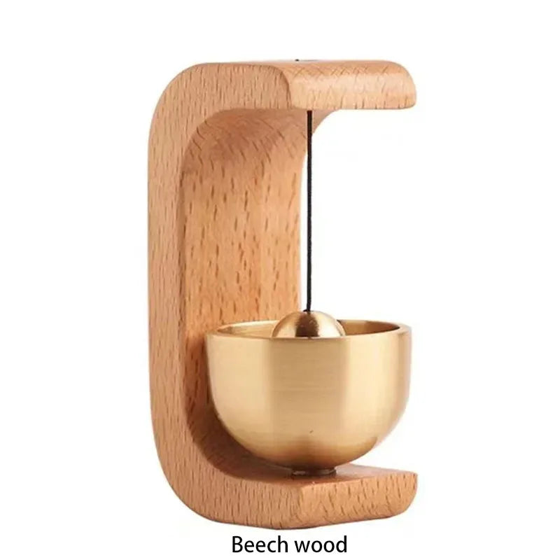 Walnut Wood Magnetic Door Chime