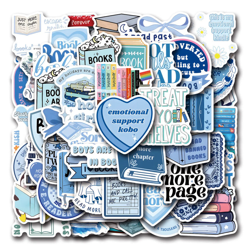 Book Lover Graffiti Stickers - Waterproof Vinyl Decals