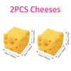Extra Large Slow-Rise Cheese Squishy Fidget Toy